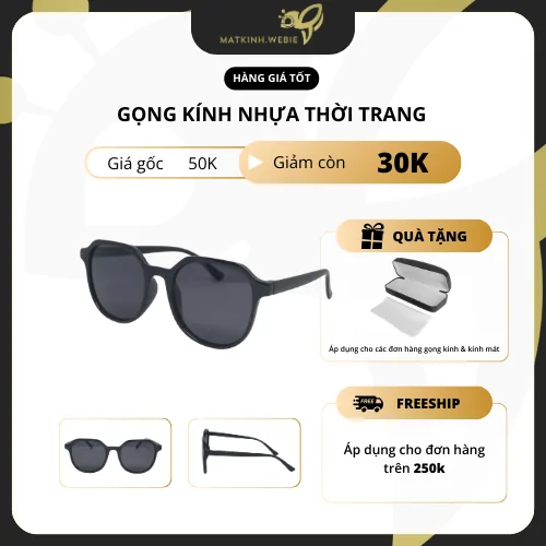 Kính mát nhựa Unisex WB24002